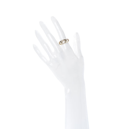 Chanel Metal Chain CC Ring 6 Golden 2 of 5