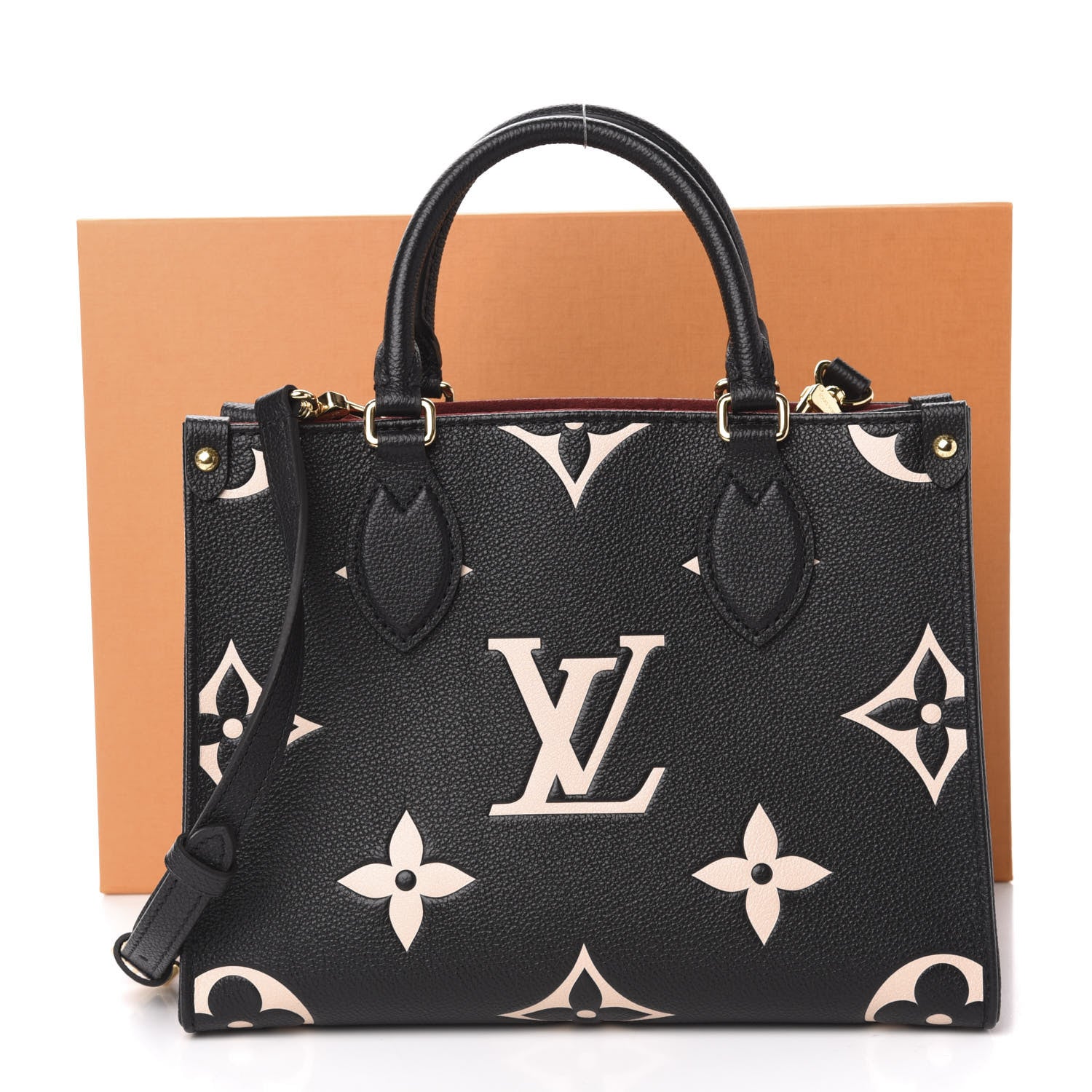 Louis Vuitton Empreinte Monogram Giant Onthego PM Black Beige 11 of 11