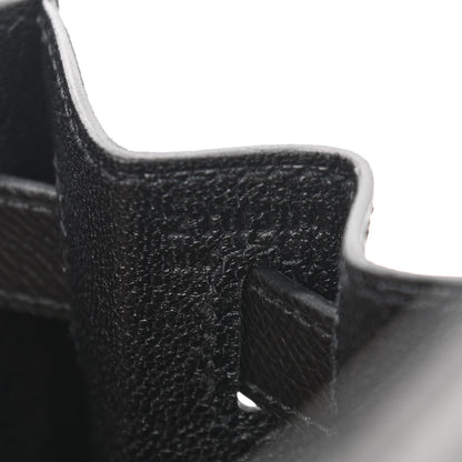 Hermes Epsom Kelly Sellier 28 Black 7 of 12