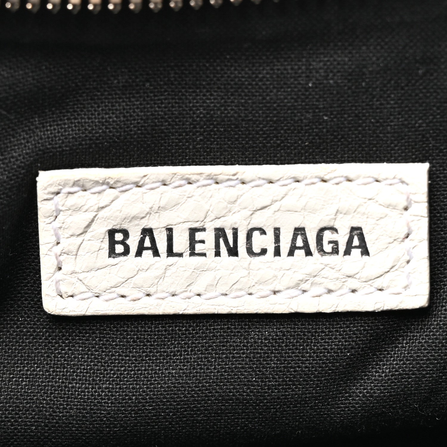 Balenciaga Agneau Arena Le Cagole Shoulder Bag XS Optic White 7 of 13