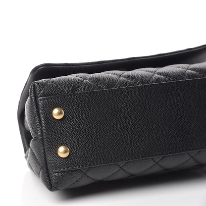 Chanel Caviar Quilted Mini Coco Handle Flap Black 6 of 10