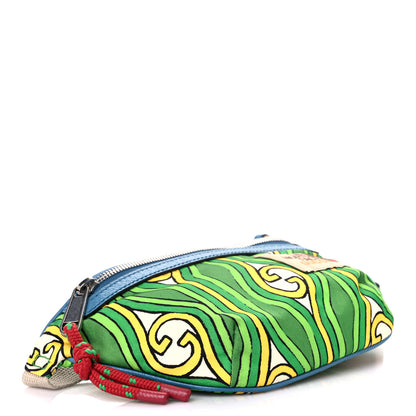 Gucci X THE NORTH FACE Econyl Nylon Belt Bag Green 4 of 15