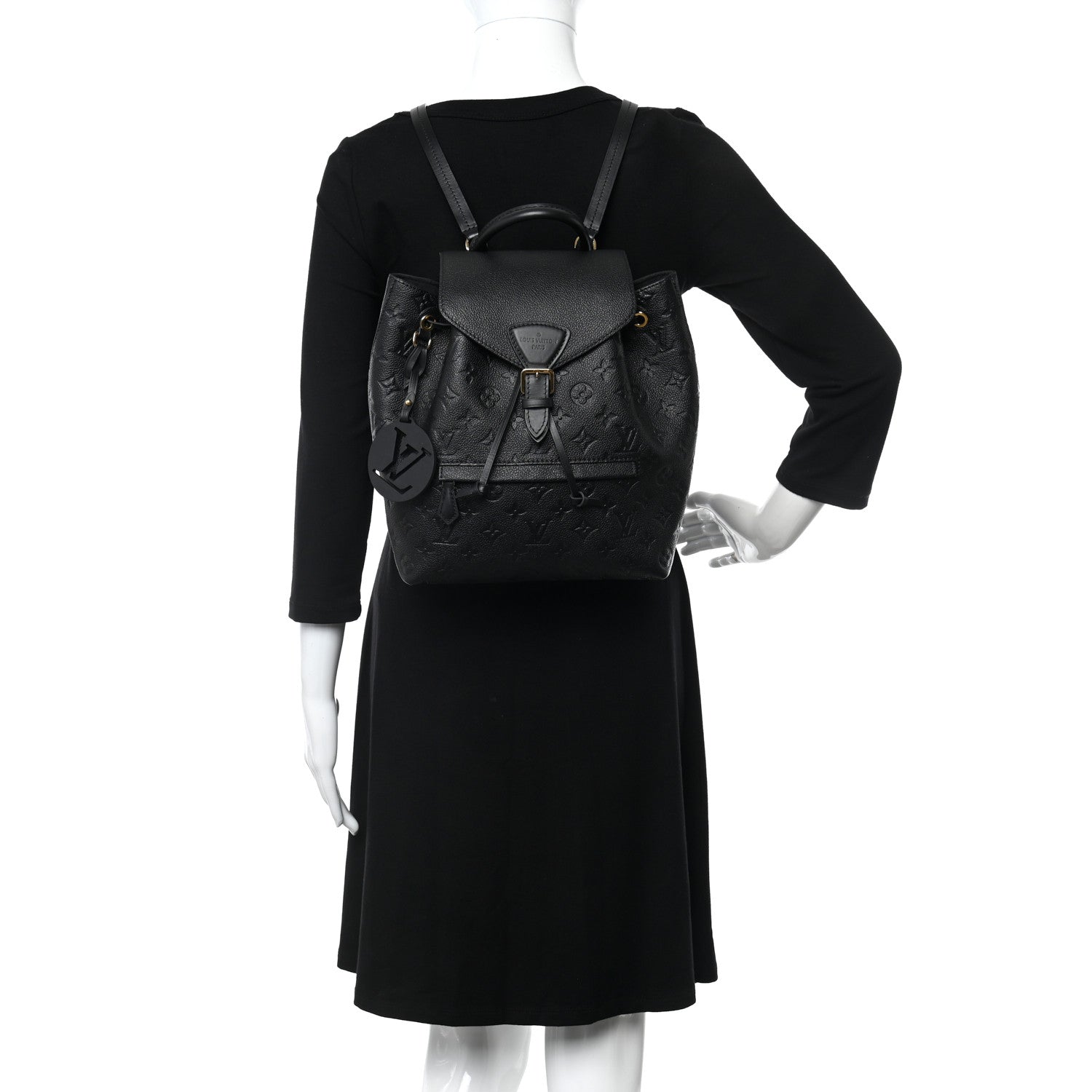 Louis Vuitton Empreinte Montsouris PM Black 2 of 9