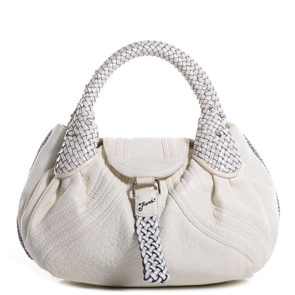 Fendi Nappa Nuvolata Small Spy White 1 of 9