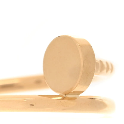 Cartier 18K Yellow Gold Small Juste Un Clou Ring 56 7.5 4 of 6