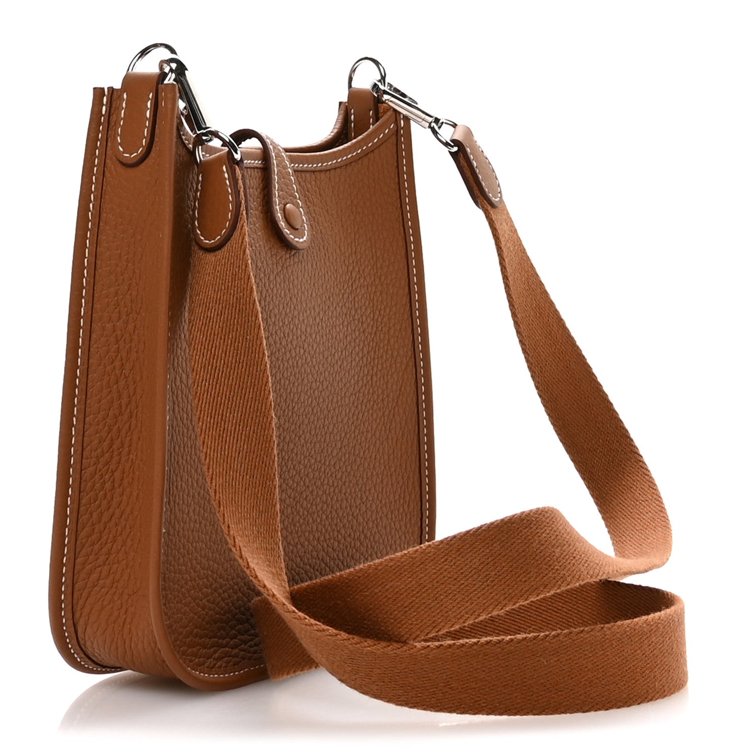 Hermes Taurillon Clemence Evelyne TPM Gold 3 of 11