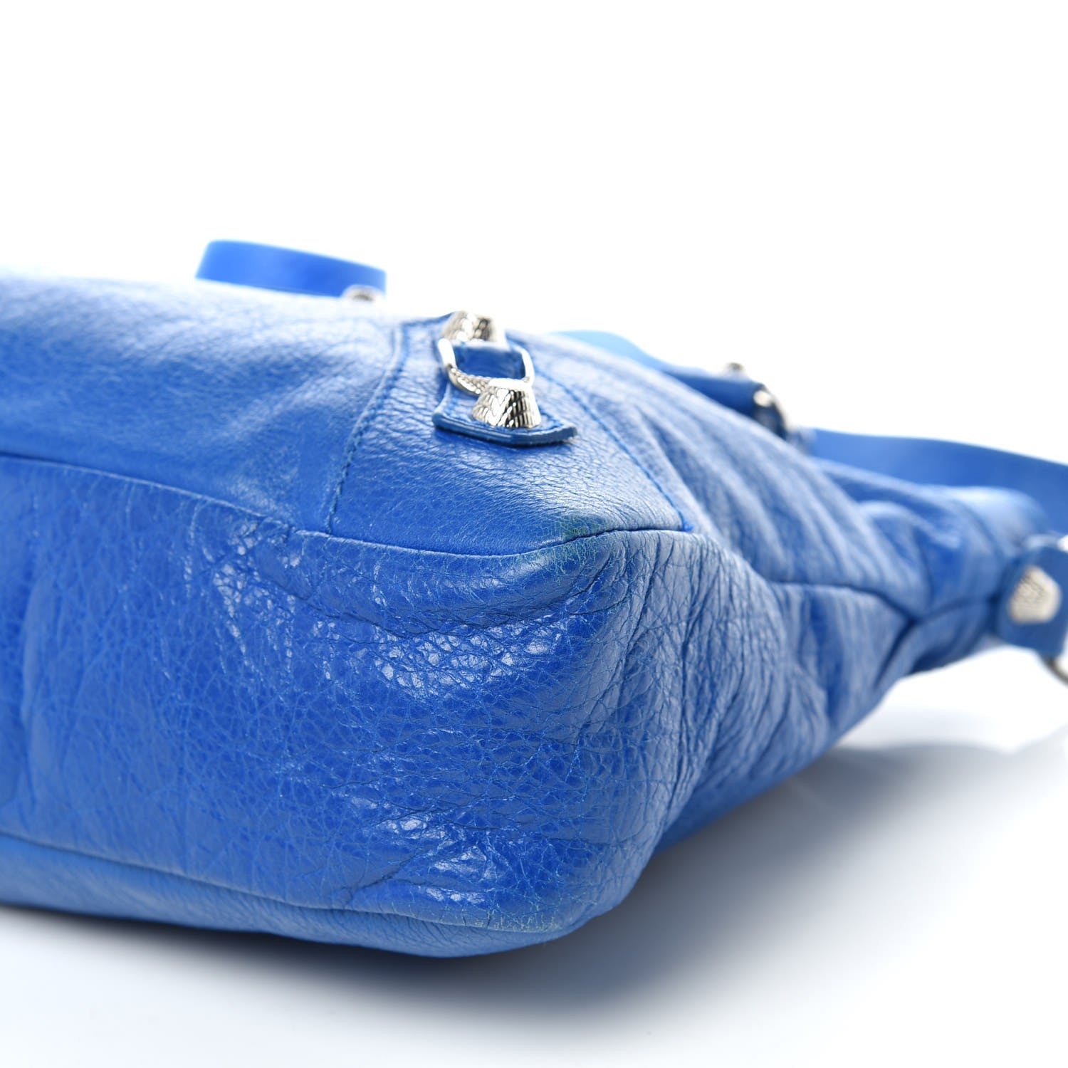 Balenciaga Agneau Giant 12 Silver Hardware Town Bleu Lazuli 6 of 14