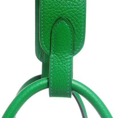 Hermes Taurillon Clemence Lindy 34 Bambou Bamboo 4 of 17