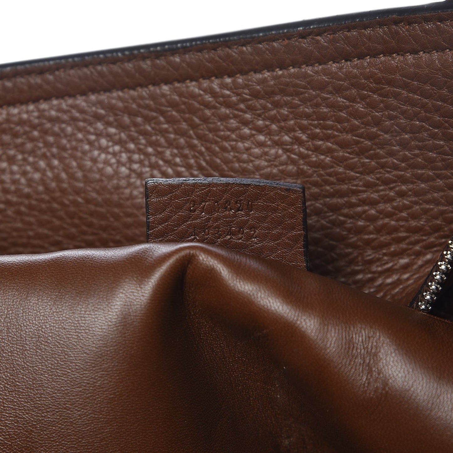 Monogram Ramble Layered Tote Brown