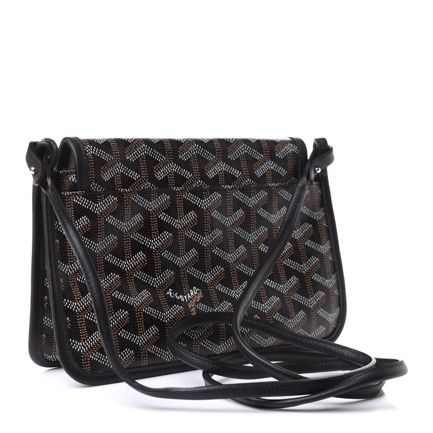Goyard Goyardine Plumet Wallet Clutch Black 3 of 9