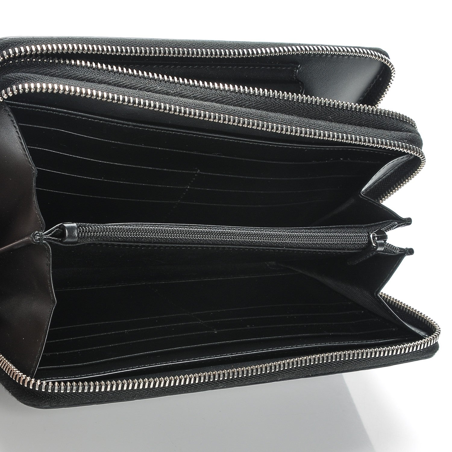 Gucci Guccissima Signature Travel Document Case Black 7 of 7