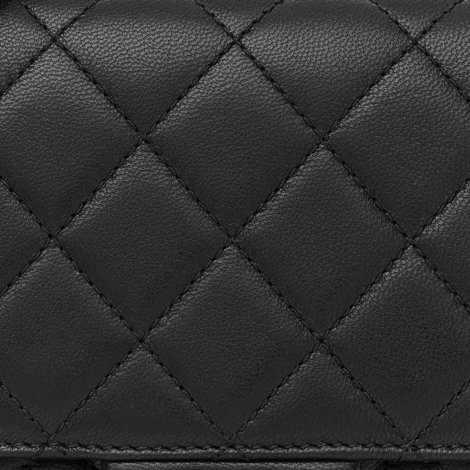 Chanel Lambskin Quilted Chic Pearls Flap Black 8 of 10