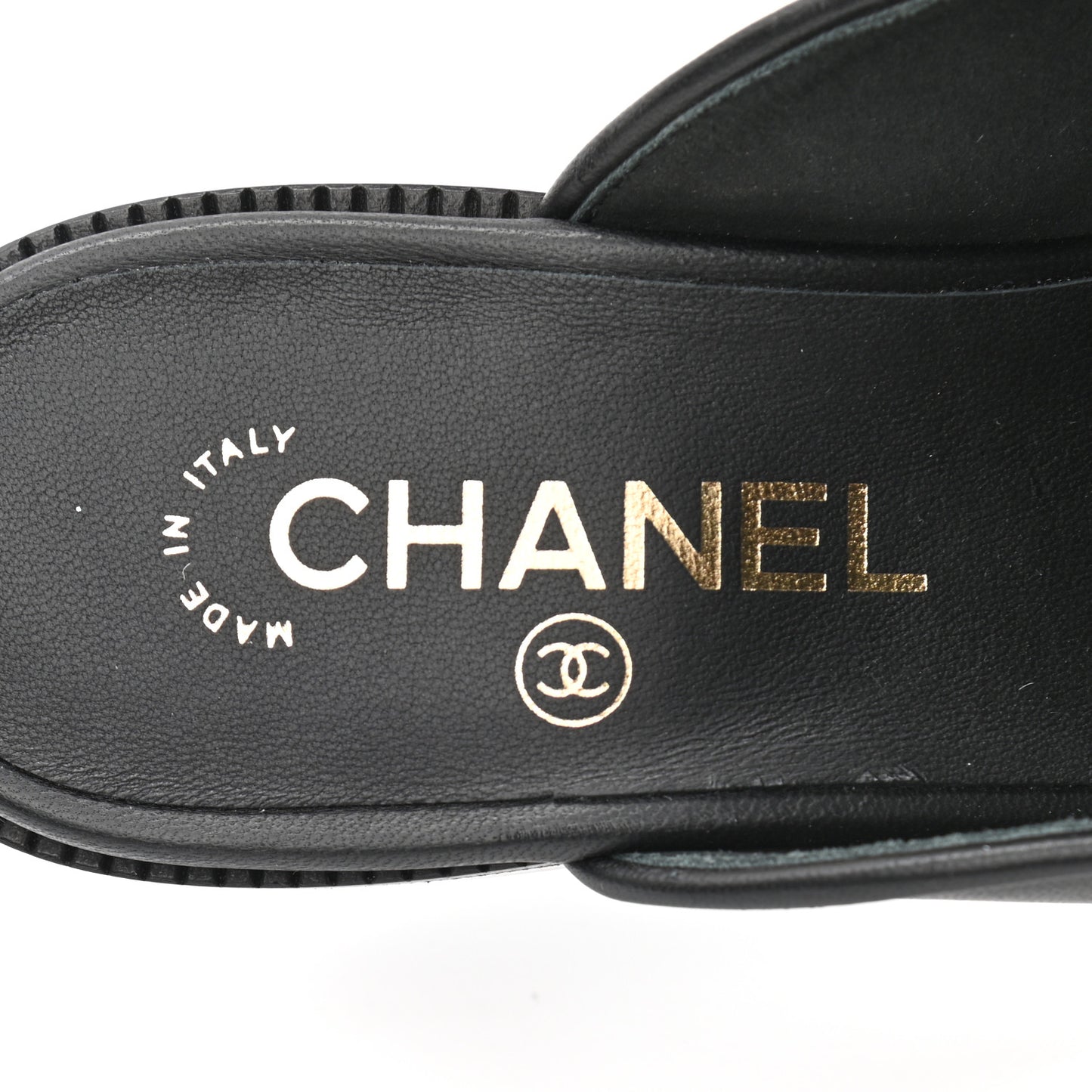 Lambskin Quilted Boy Mules 37 Black