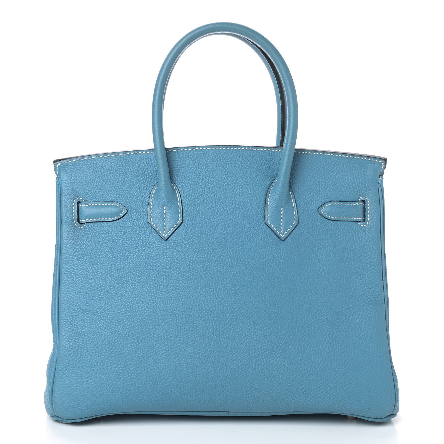 Hermes Togo Birkin 30 Blue Jean 3 of 28