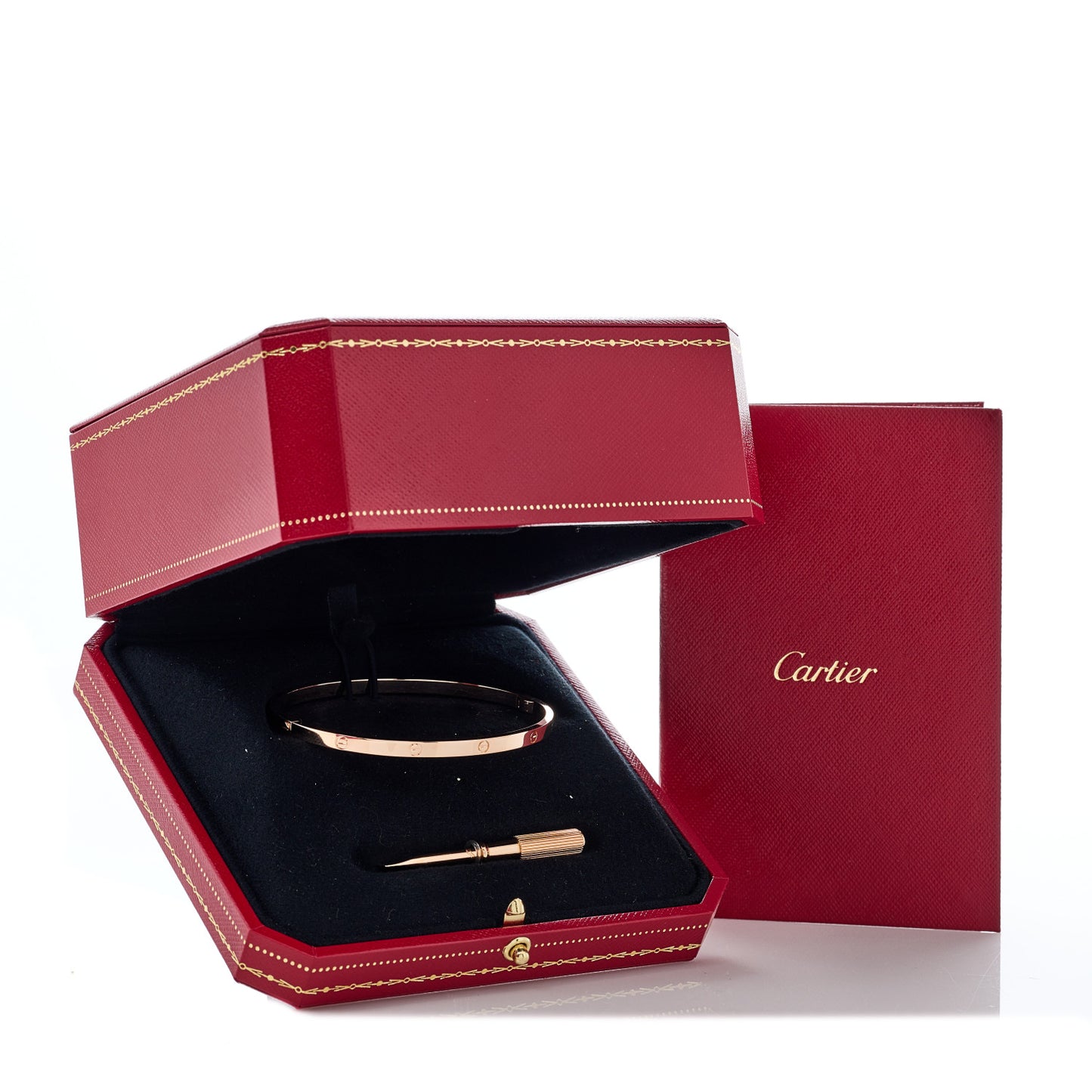 18K Pink Gold Small LOVE Bracelet 19