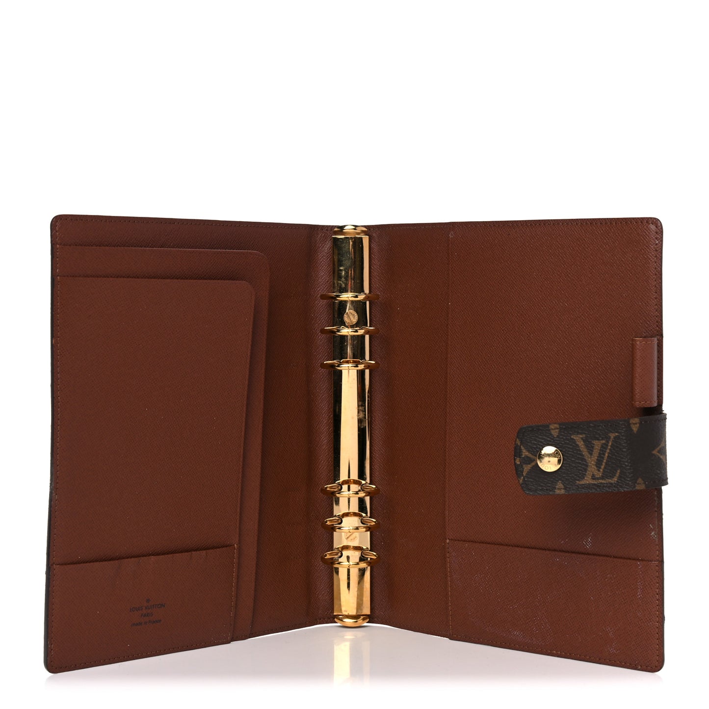Monogram Large Ring Agenda Cover