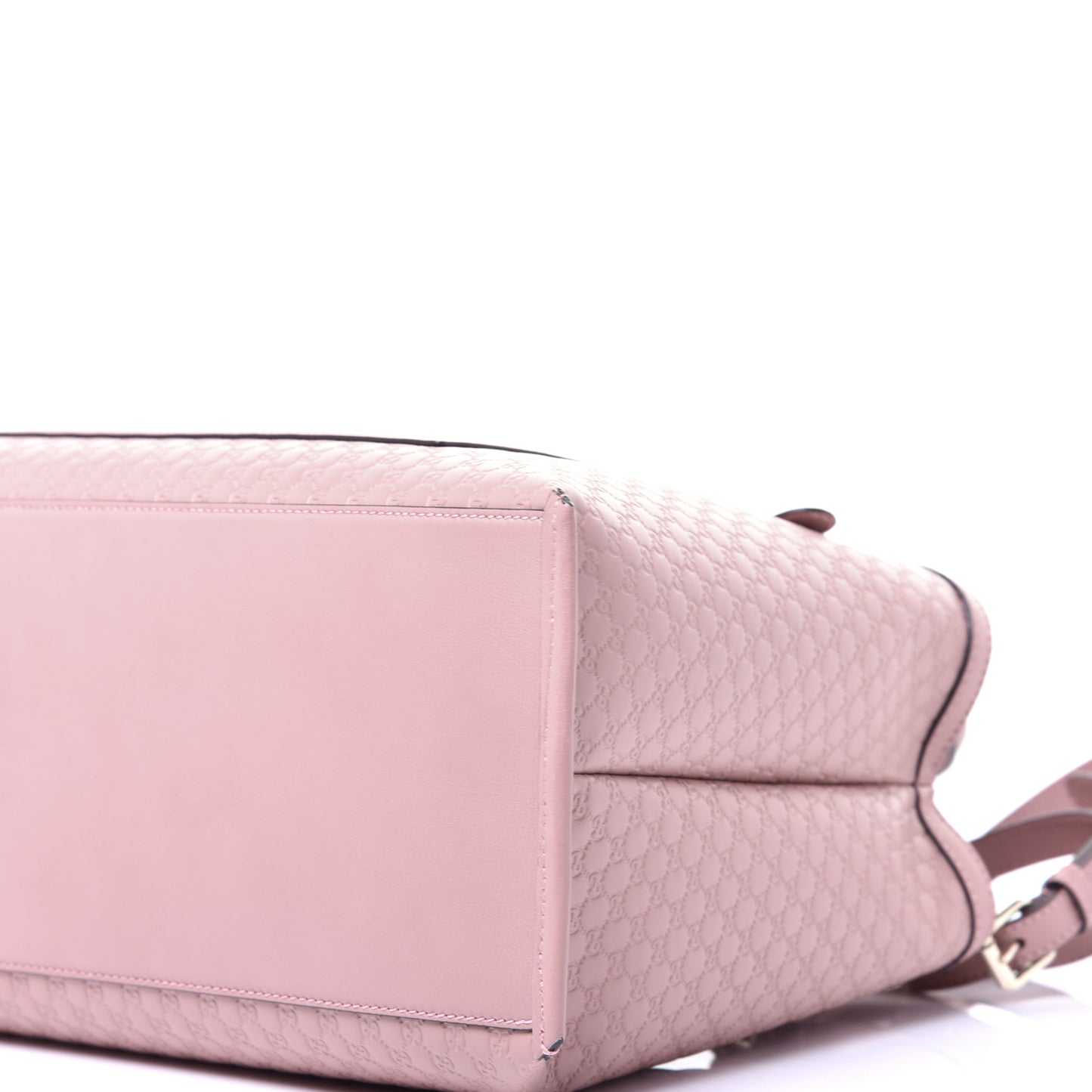 Soft Microguccissima Medium Tote Soft Pink