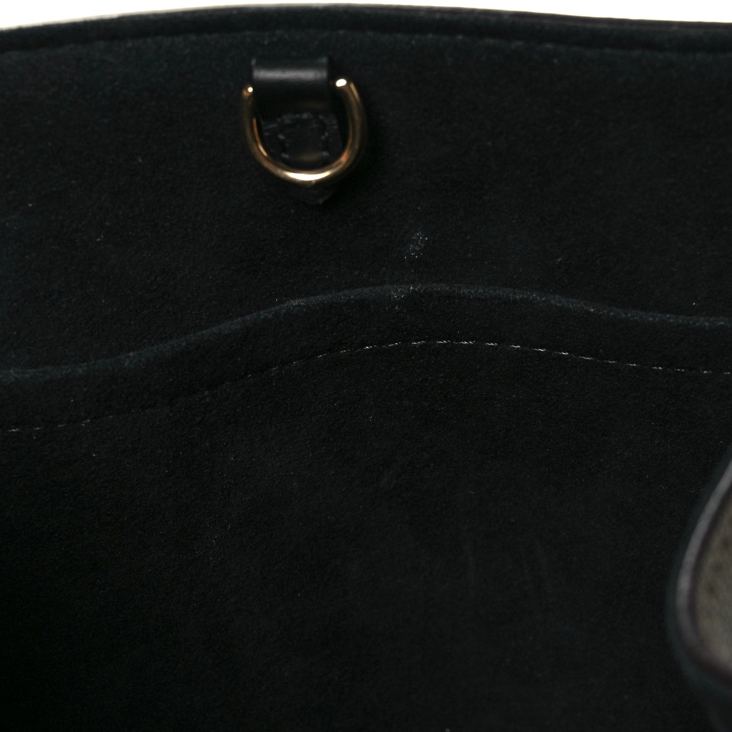 Calfskin Monogram Fold Tote PM Cream Khaki Black