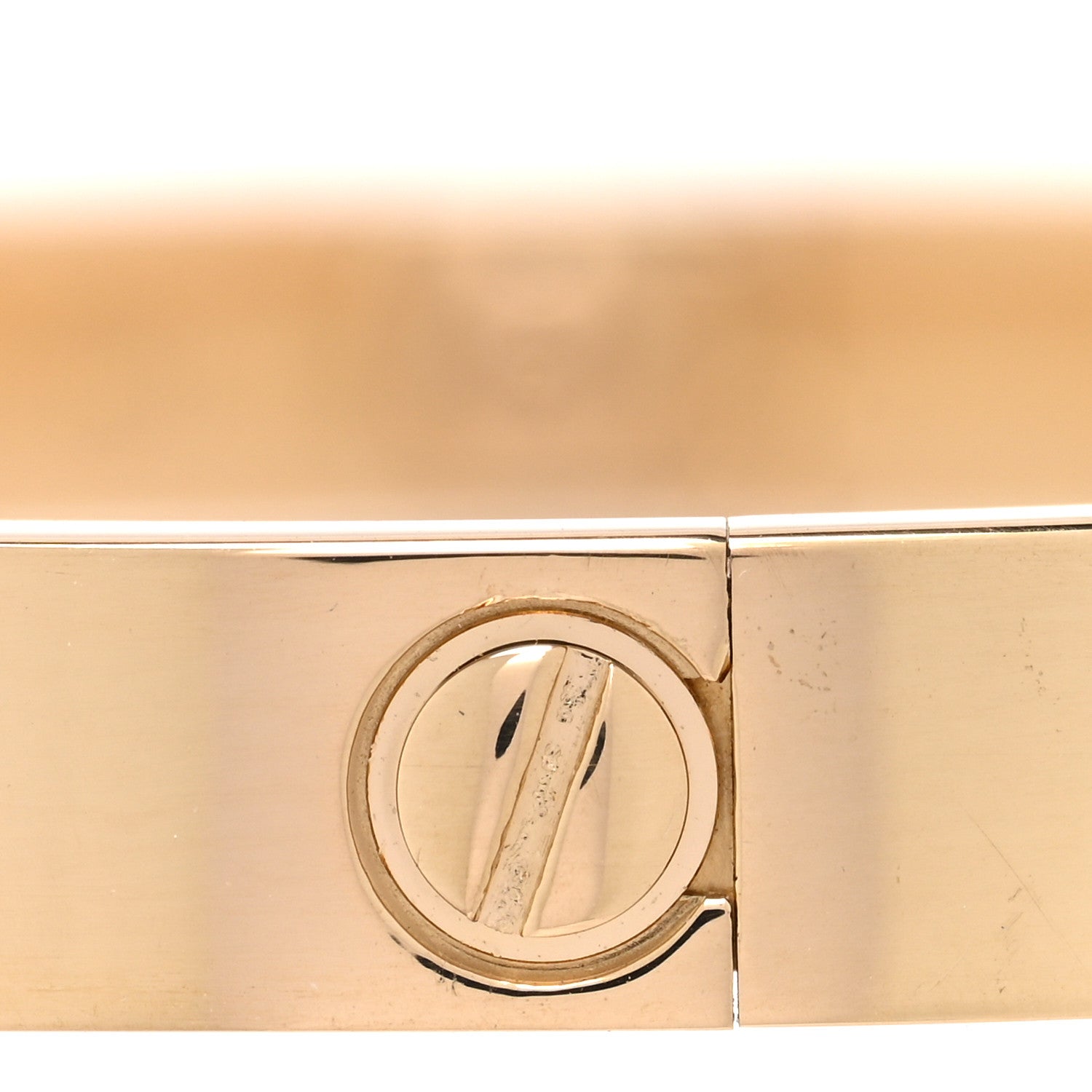 Cartier 18K Yellow Gold LOVE Bracelet 19 5 of 6