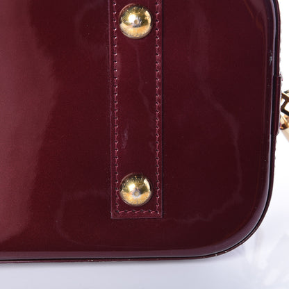 Louis Vuitton Vernis Alma PM Rouge Fauviste 12 of 12