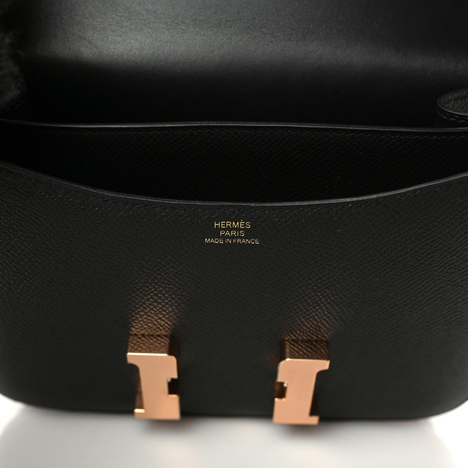 Hermes Epsom Constance 18 Black 7 of 10