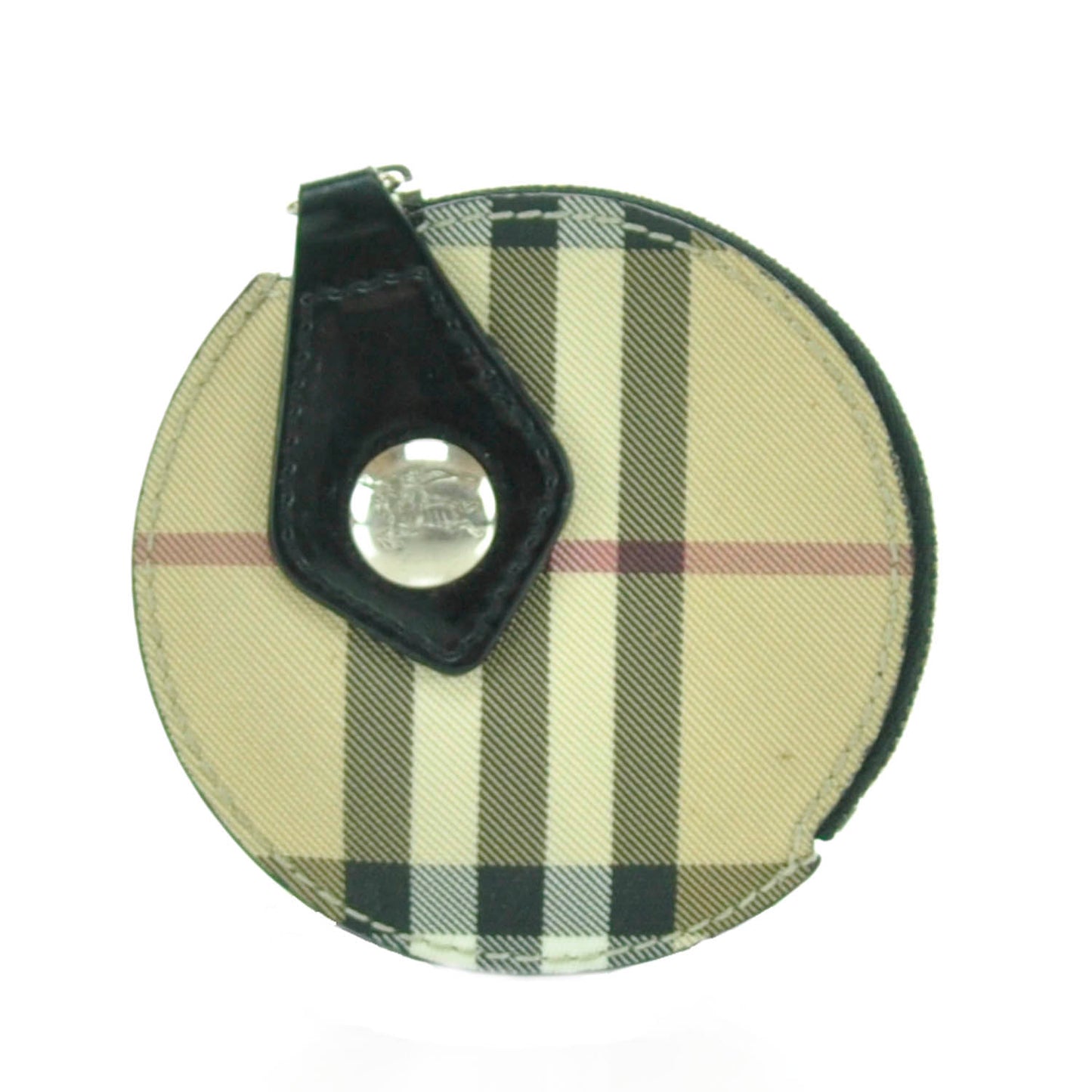 House Check Coin Purse Keychain