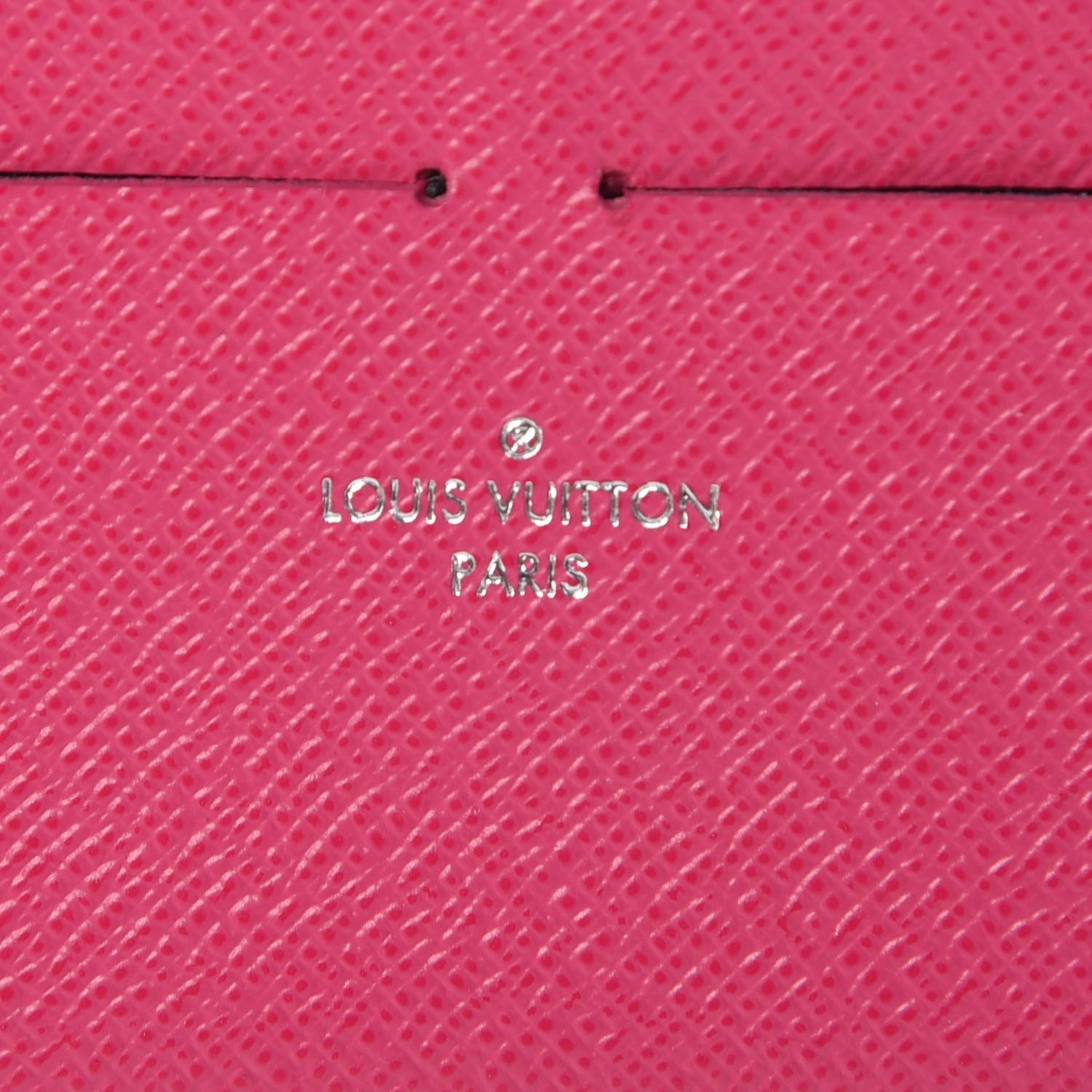 Louis Vuitton Calfskin Felicie Card Holder Insert Hot Pink 5 of 7