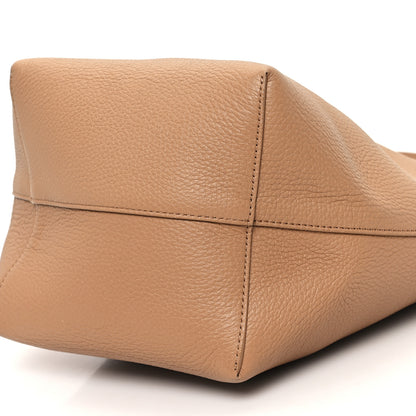 The Row Grained Calfskin Medium N/S Park Tote Cinnamon 9 of 9