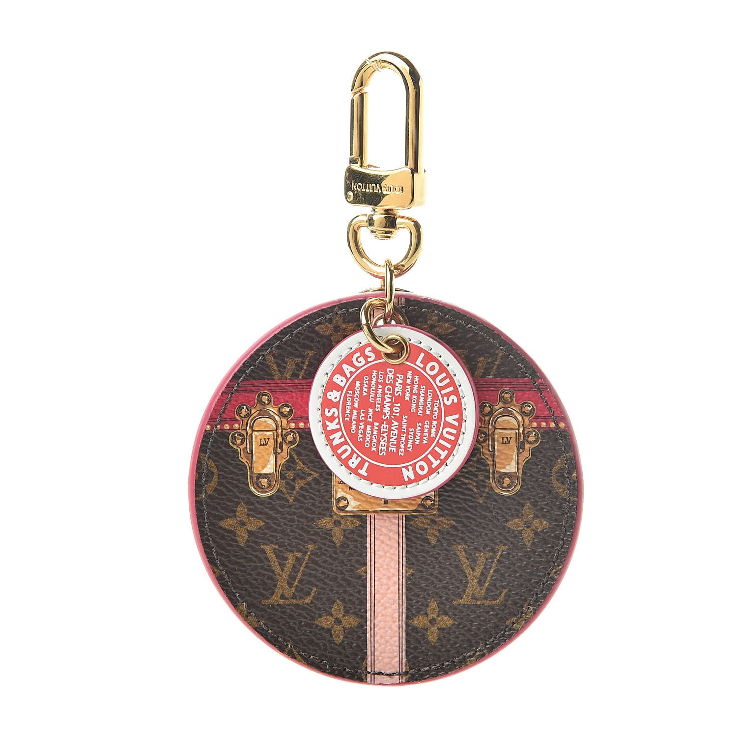 Louis Vuitton Monogram Summer Trunks Bag Charm Key Holder 1 of 5