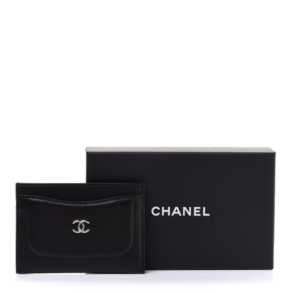 Chanel Grained Calfskin Neo Executive Card Holder Black 9 of 9