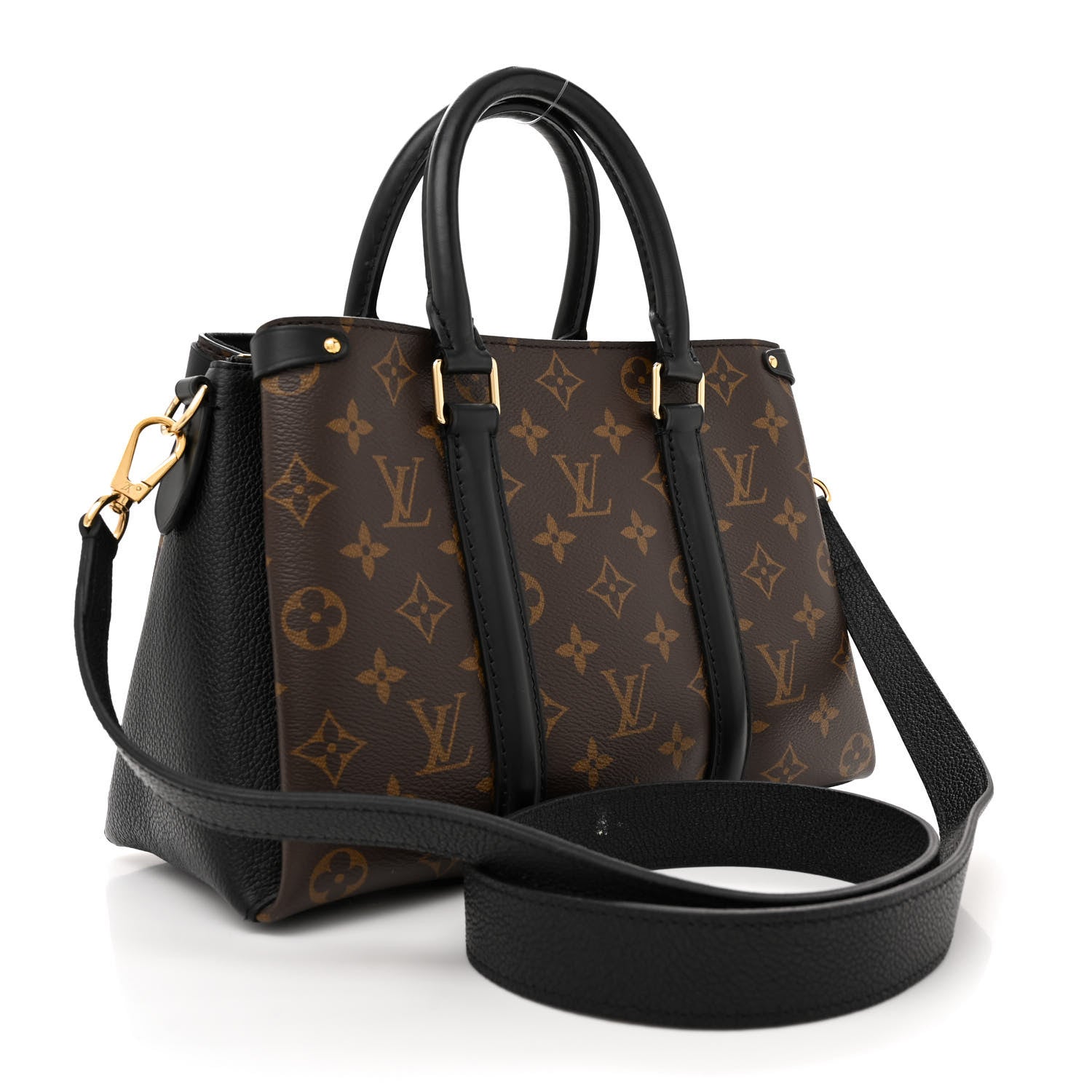 Louis Vuitton Monogram Soufflot BB Black 3 of 12