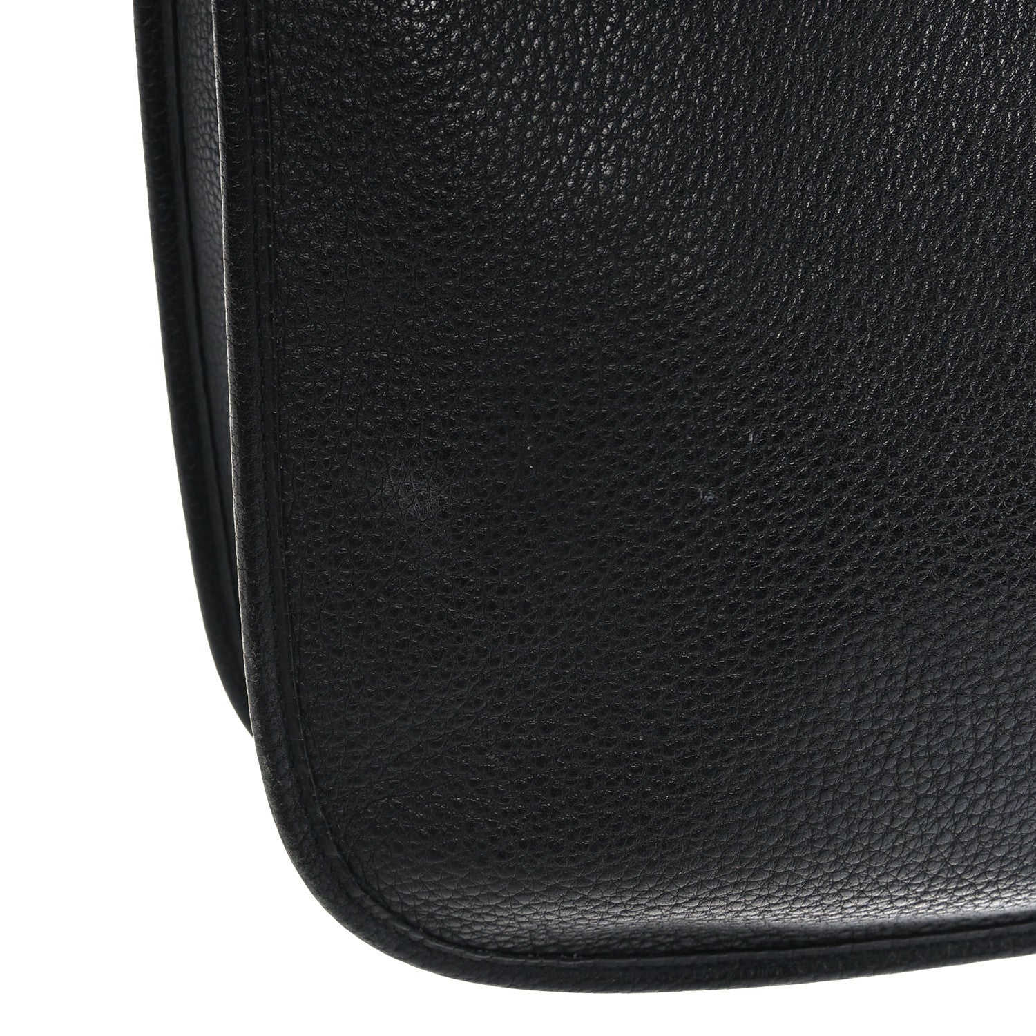 Hermes Taurillon Clemence Evelyne III GM Black 10 of 12