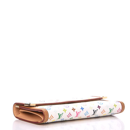 Louis Vuitton Monogram Multicolor Porte Tresor International Wallet White 4 of 25