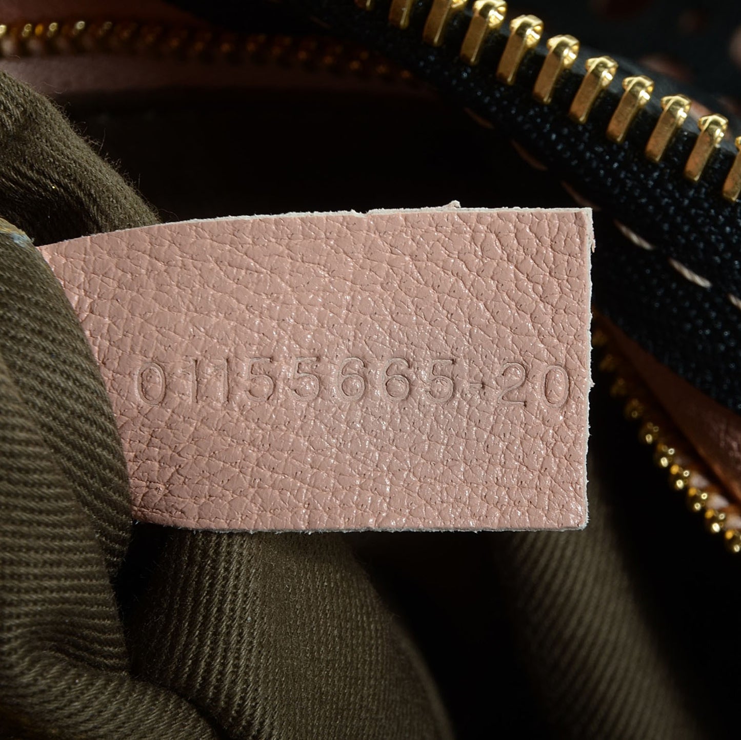 Sheepskin Perforated Medium Marcie Satchel Black