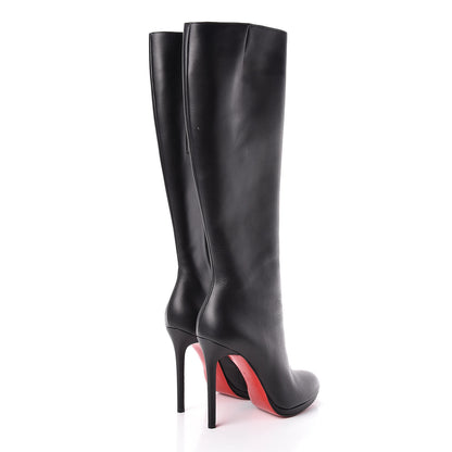 Christian Louboutin Calfskin Botalli 120 Tall Boots 40 Black 4 of 12