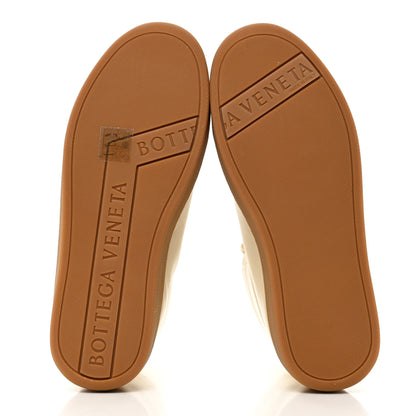 Bottega Veneta Lagoon Nappa The Quilt High Top Sneakers 41 Sea Salt 5 of 8