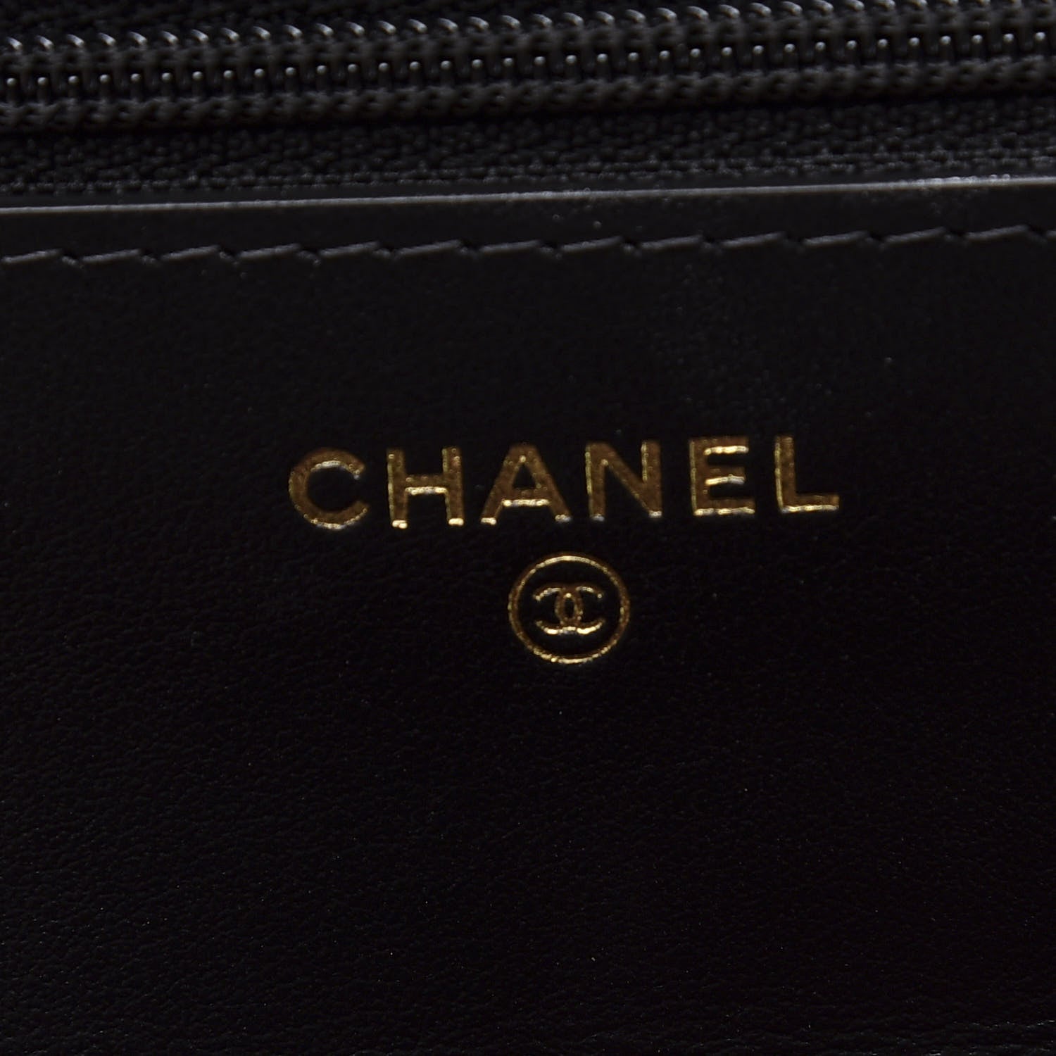Chanel Lambskin Quilted 19 Wallet On Chain WOC Black 5 of 11