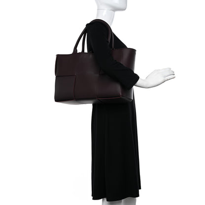 Bottega Veneta Nappa Maxi Intrecciato Medium Arco Tote Grape 2 of 11