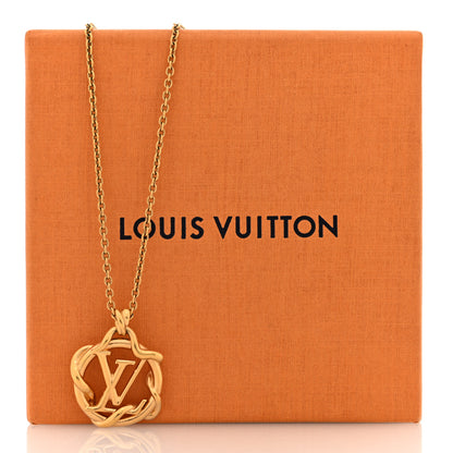 Louis Vuitton Metal Garden Louise Necklace 5 of 5
