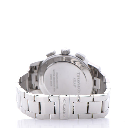 Tiffany Stainless Steel 36mm Atlas Dome Chronograph Quartz Watch 4 of 8