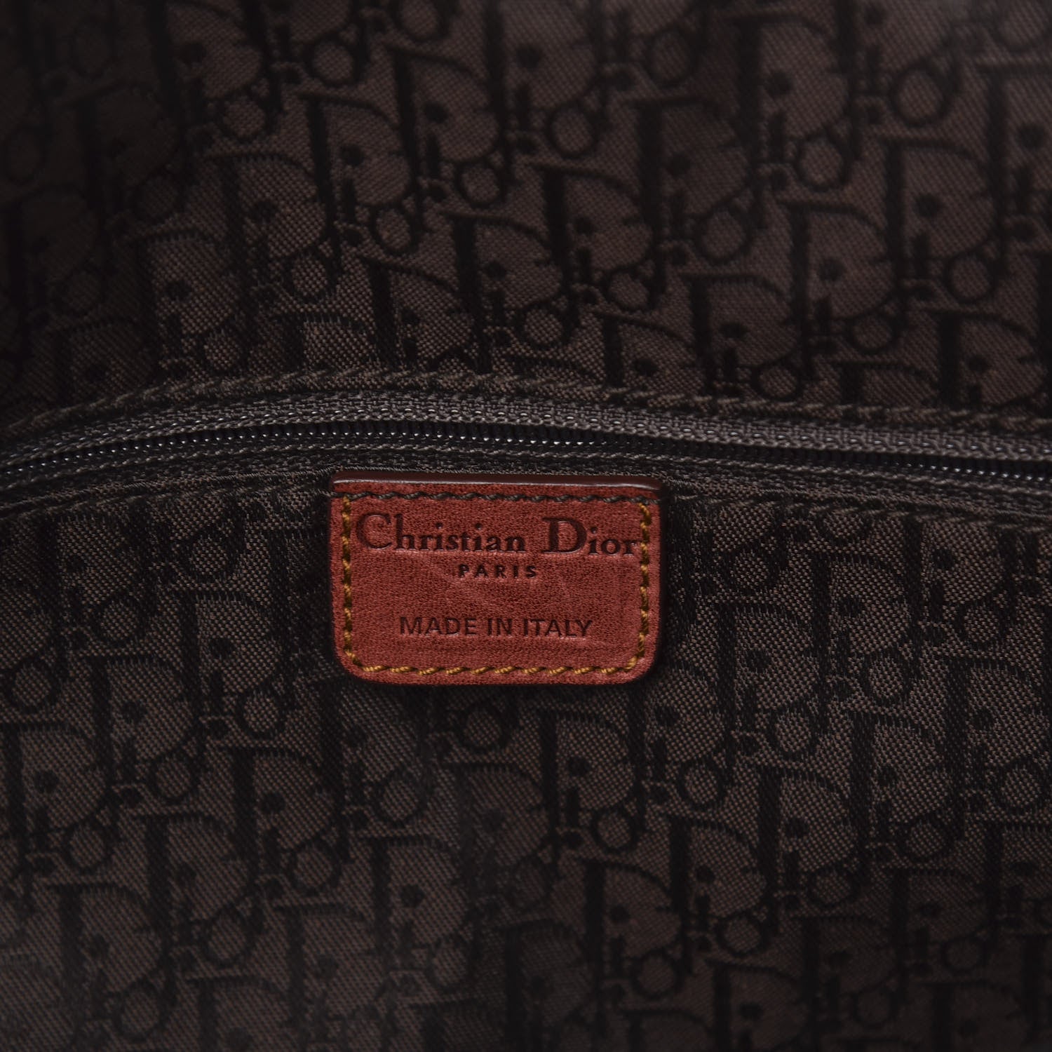 Christian Dior Calfskin Medium Gaucho Double Saddle Bag Red 5 of 14