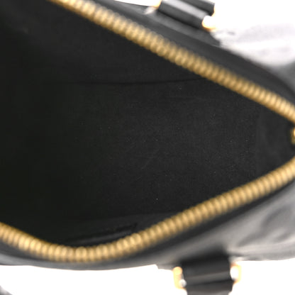 Louis Vuitton Empreinte Monogram Giant Speedy Bandouliere 20 Black 5 of 8