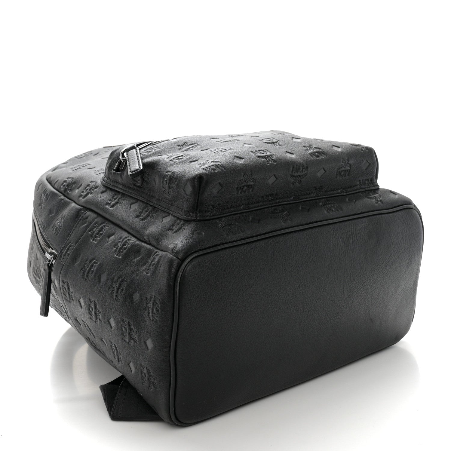 MCM Calfskin Ottomar Stark Backpack Black 4 of 11