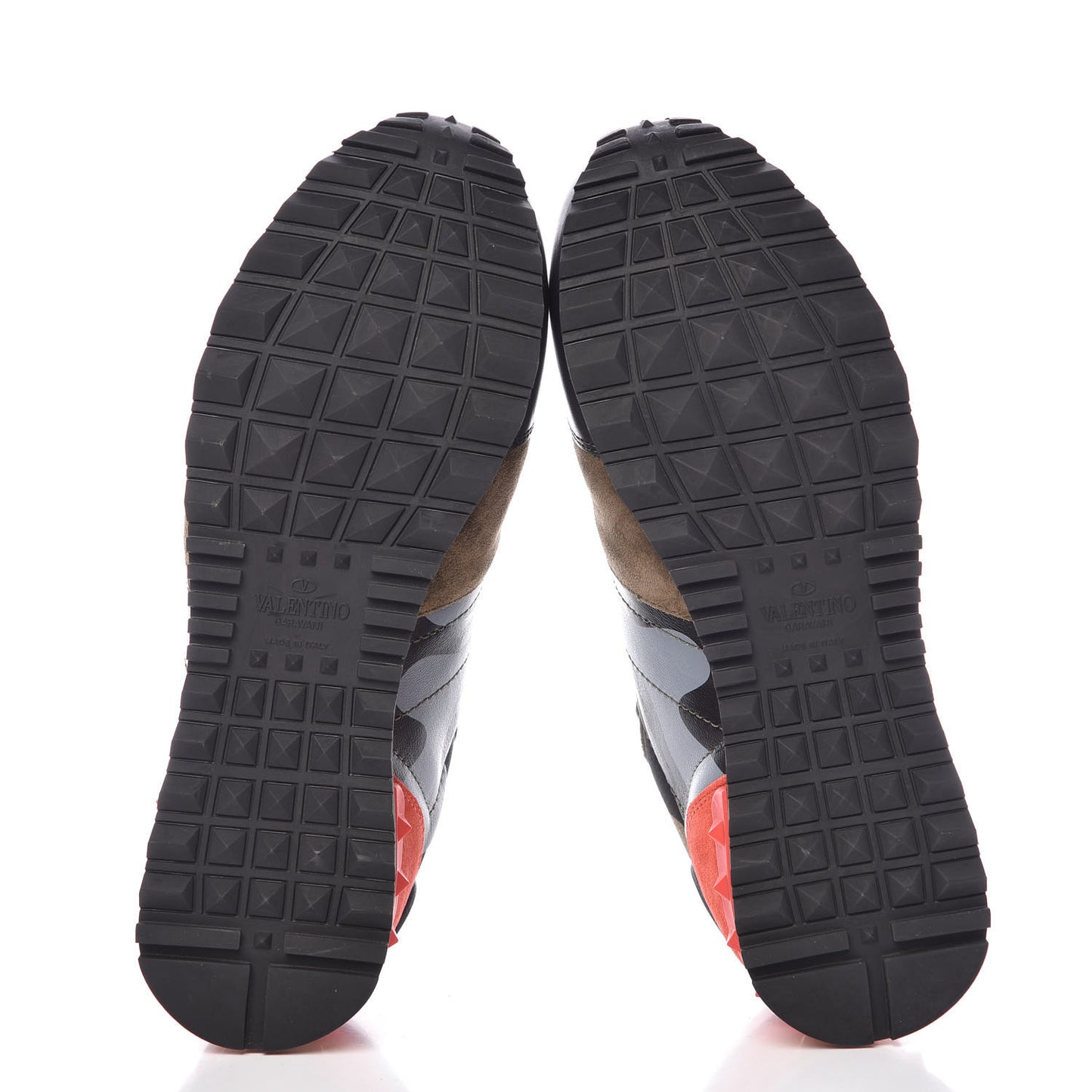 Nappa Suede Camouflage Womens Rockrunner Sneakers 37.5 Multicolor