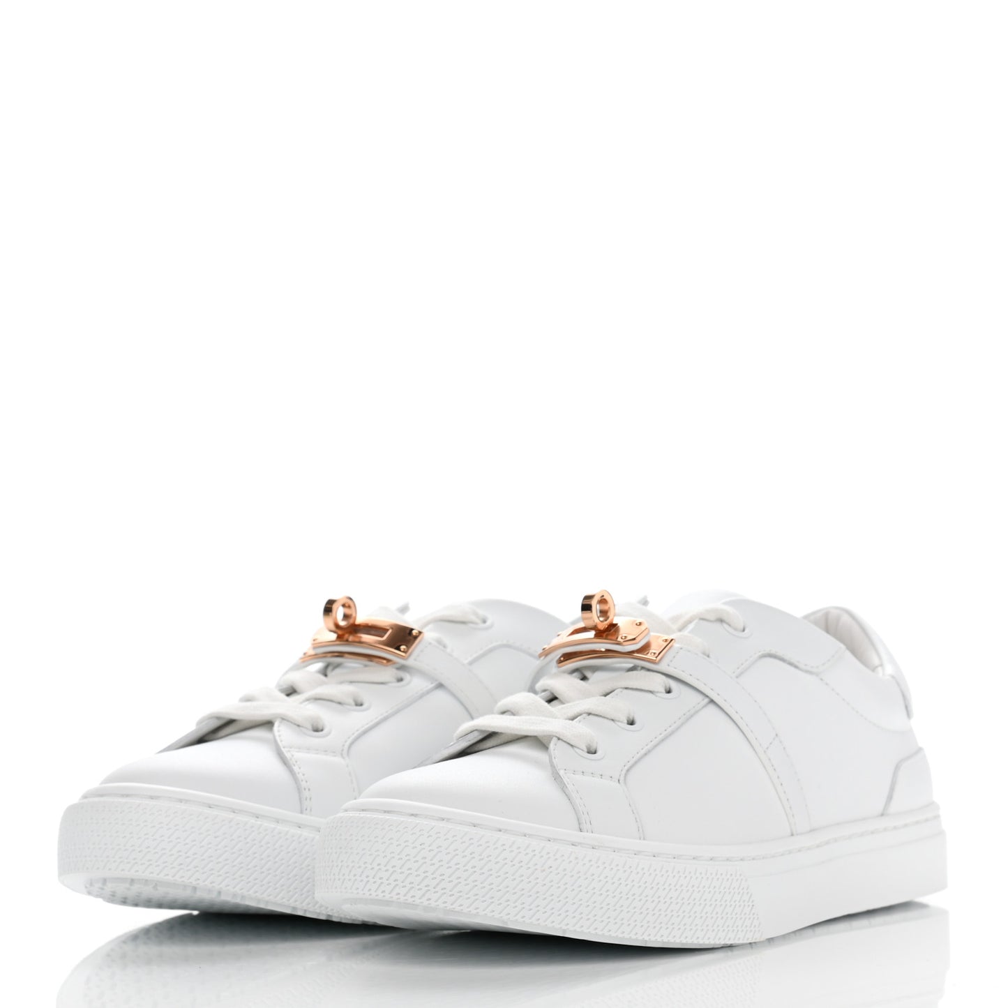 Calfskin Day Sneakers 37.5 White