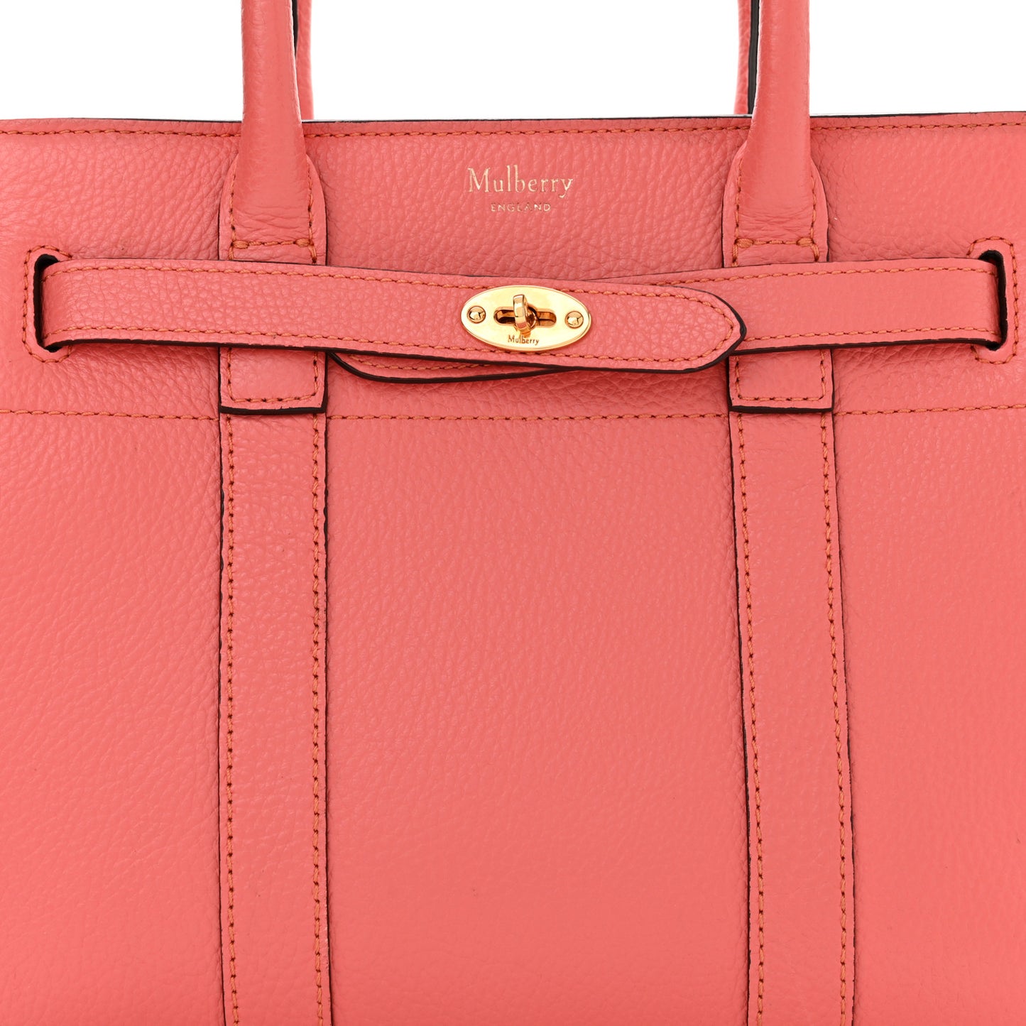 Small Classic Grain Mini Zipped Bayswater Macaroon Pink