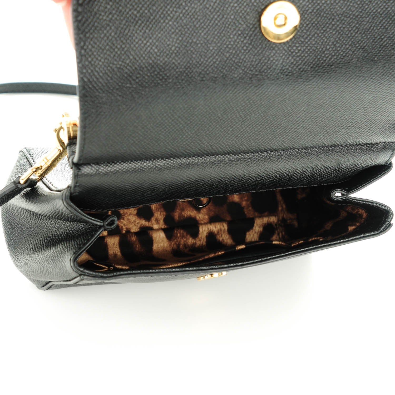 Dolce & Gabbana Dauphine Small Miss Sicily Satchel Black 5 of 6