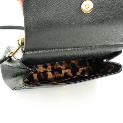 Dolce & Gabbana Dauphine Small Miss Sicily Satchel Black 5 of 6