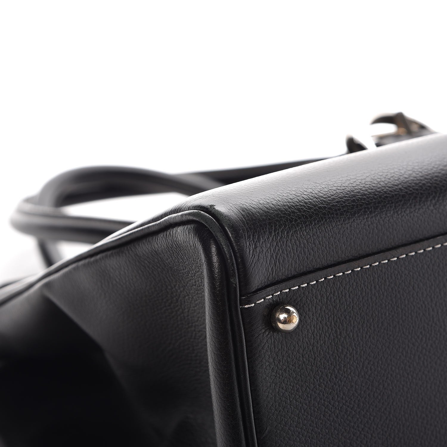 Delvaux Calfskin Brillant Cabas Black 10 of 13