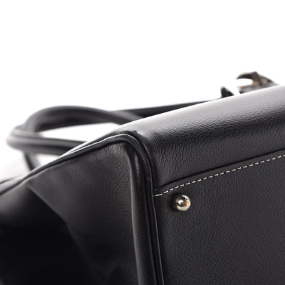 Delvaux Calfskin Brillant Cabas Black 10 of 13
